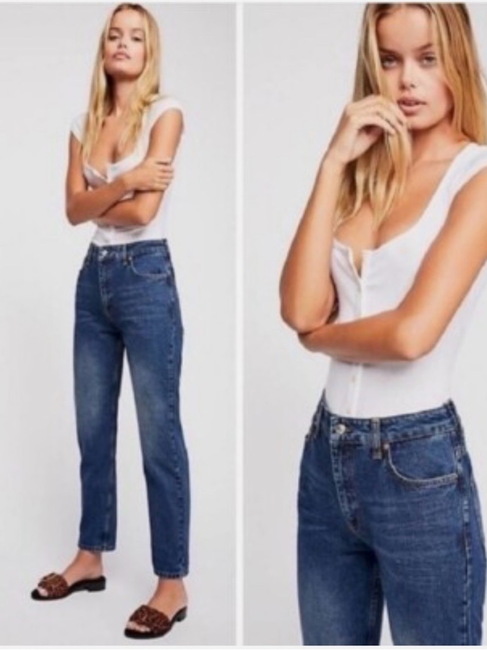 We the Free High-Rise Straight Leg Jeans 29